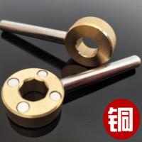 磁性锁闭阀钥匙暖气阀-钥匙开关扳手供暖钥匙