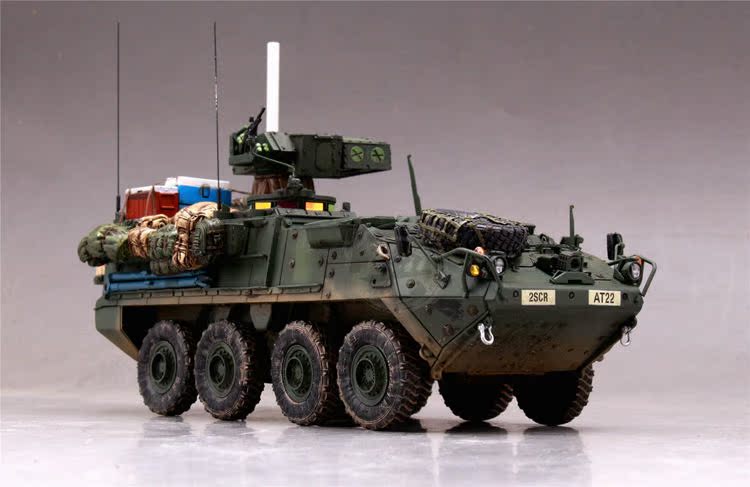 模型网 代工成品 非典制作 1/35美军m1134斯崔克反坦克导弹车