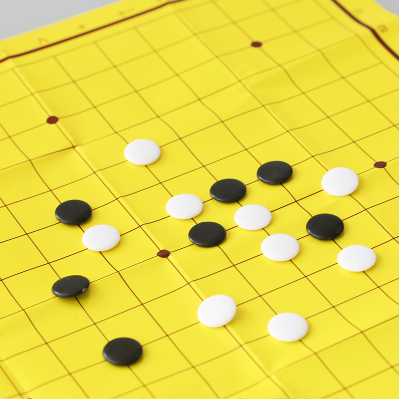 云木杂货 创意可爱盒装围棋益智游戏可爱黑白棋子双人玩具