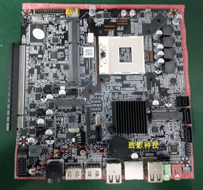 全新hm65一体机电脑主板支持2代3代i3i5i7笔记本988针cpu支持独显