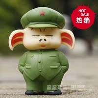 七龙珠手办模型 可爱经典乌龙军装猪八戒小悟空克林车载人偶