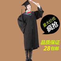 美国学士服本科学位服大学毕业礼服黑色优惠价