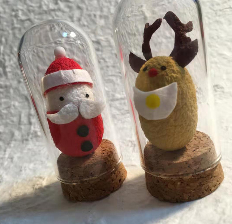 茧文创蚕茧手工艺江南地方特色礼品丝绸之路蚕桑文创圣诞节公仔