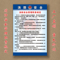 职责挂图宣传画-医院诊所药房门诊工作制度挂