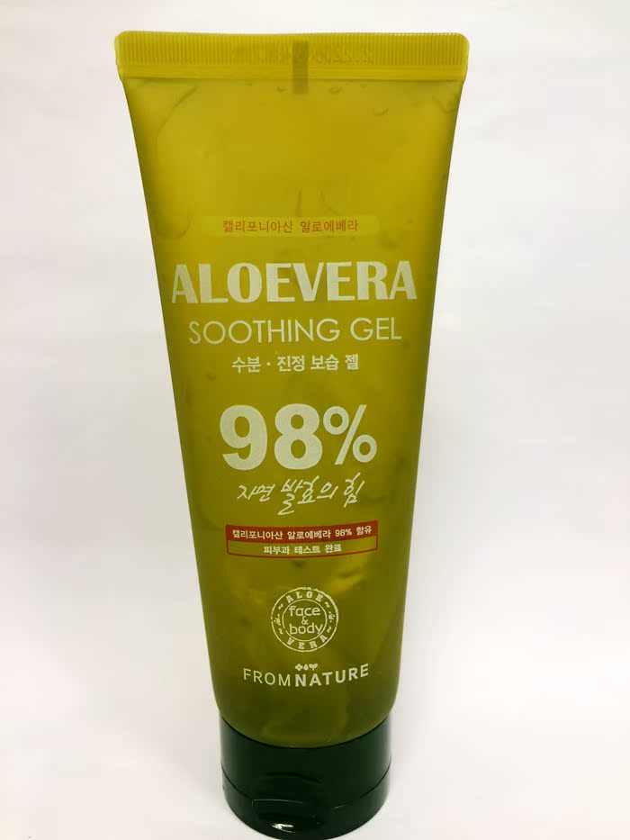 韩国正品 from nature aloevera 98%舒缓芦荟凝胶 150ml