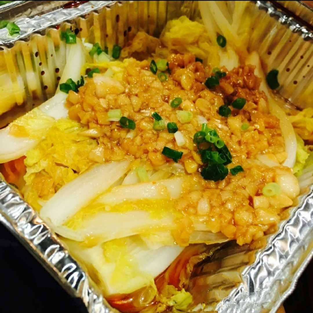开店商用锡纸菜品配方锡纸金针菇锡纸烧烤技术教程蒜蓉酱食谱花