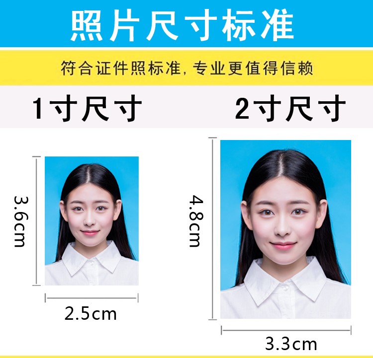 一寸照打印尺寸|一寸照打印大小|一寸照打印规