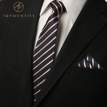 Беспроводной галстук с голубым оттенком