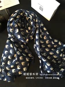 外贸~旅行必备小象围巾女士披肩两用春夏 春秋超长百搭韩版女士围巾