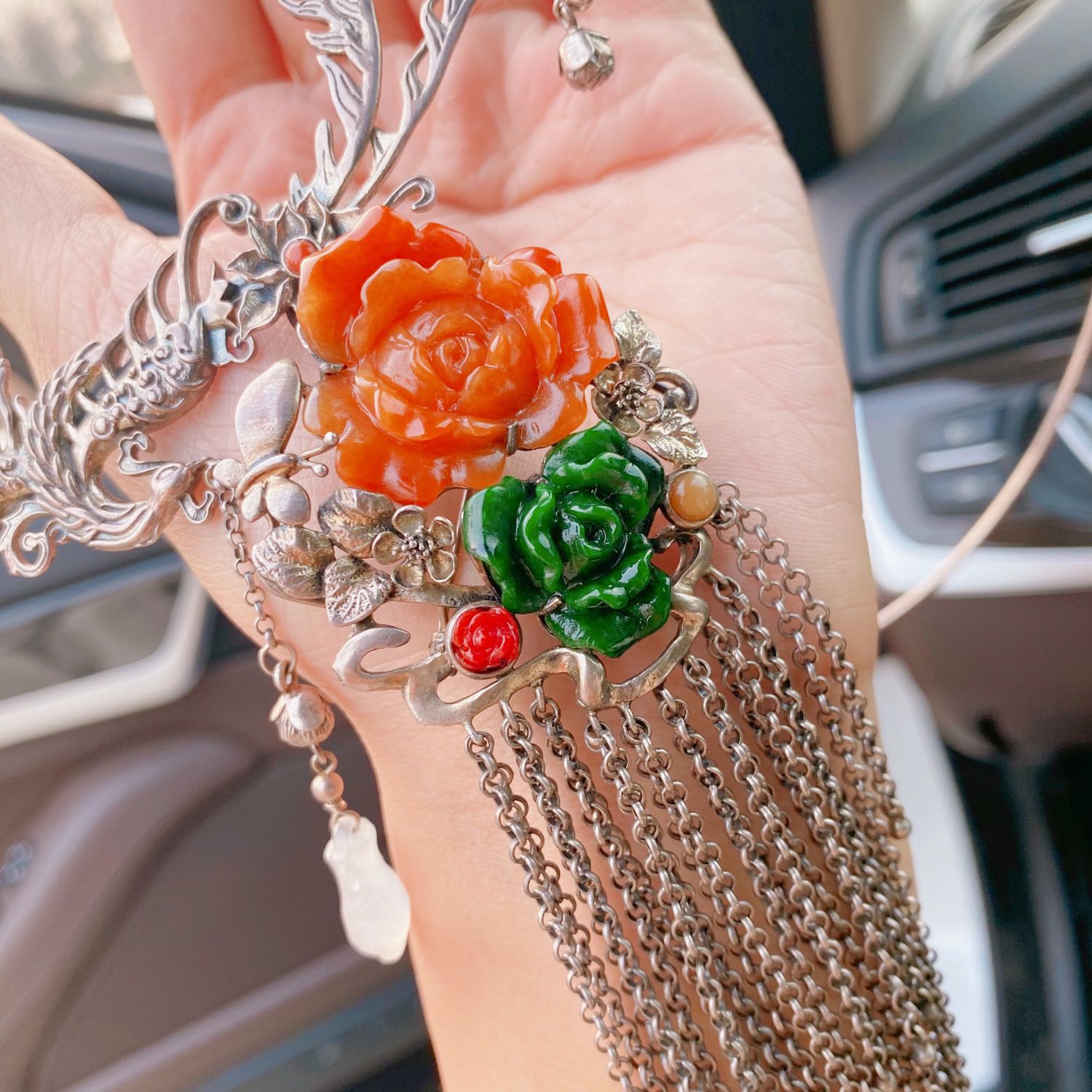 红色凤凰饰品新品 红色凤凰饰品价格 红色凤凰饰品包邮 品牌 淘宝海外