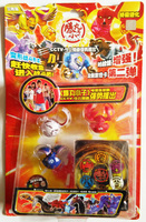 正版灵动爆丸小子 3枚6枚12枚盒装板装加仑炎龙剑齿雷虎冰龙雷根