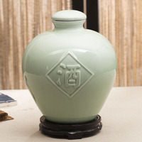 景德镇陶瓷酒瓶酒具家用仿古白酒酒坛密封酒壶