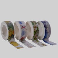 彩色花边装饰贴纸带-doki自制【金色菠萝】 和