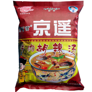 京遥胡辣汤料牛肉味胡辣汤358g/河南特产逍遥镇胡辣汤/买4送1胡辣汤