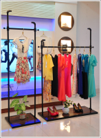 实木质雕龙宝剑带展示架子刀剑-内衣架服装店