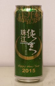 珠江啤酒纯生500m