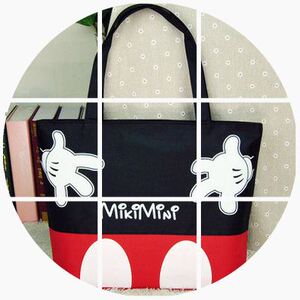 带拉链大帆布袋女单肩包妈选什么牌子好 同款