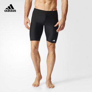adidas 阿迪达斯 游泳 男子 平角泳裤 黑 BP9503泳裤男
